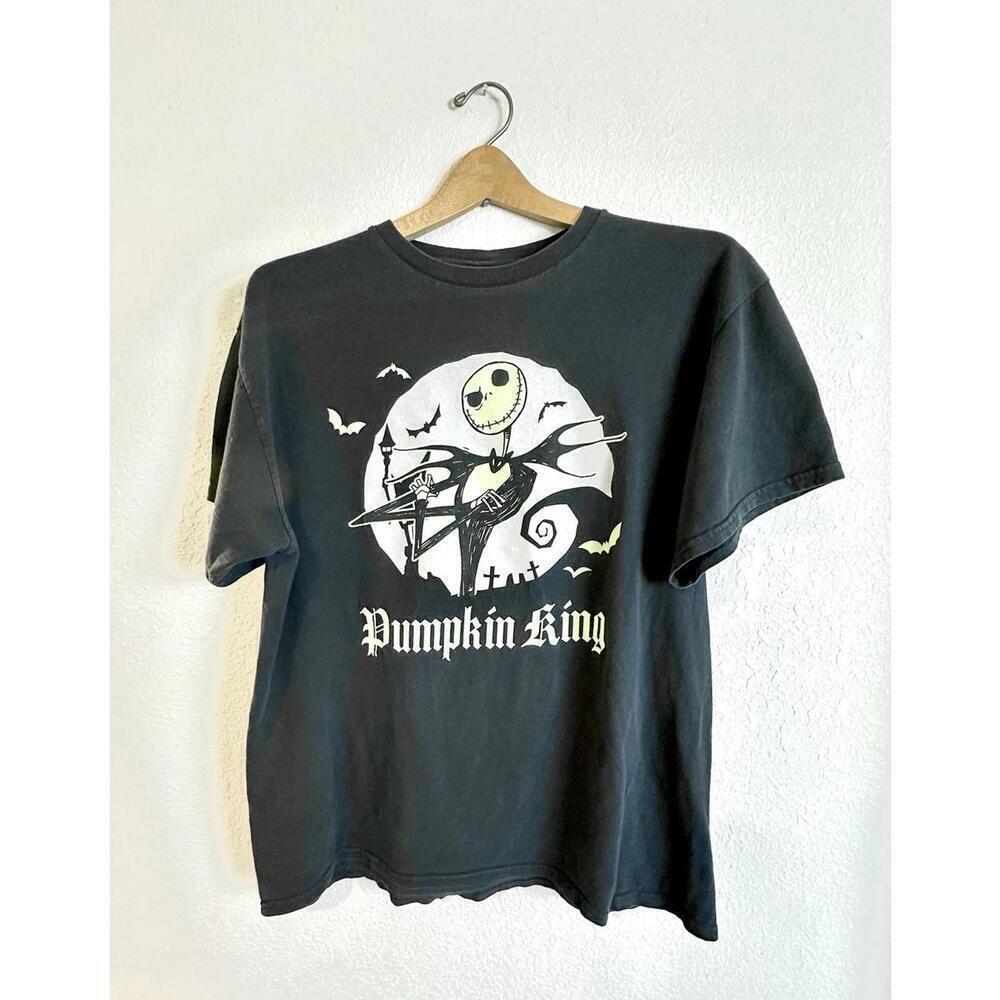 Disney The Nightmare Before Christmas Shirt Pumpkin King Jack Skellington Large - Picture 1 of 8